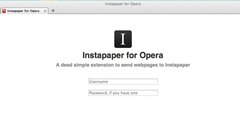 Instapaper for Opera