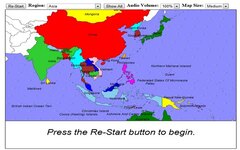 World map learner