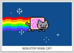 Non-Stop Nyan Cat Speed Dial Extension
