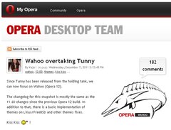Improve Opera Developer Blogs