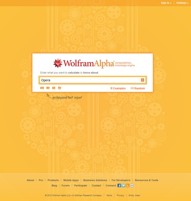 Better Wolfram Alpha