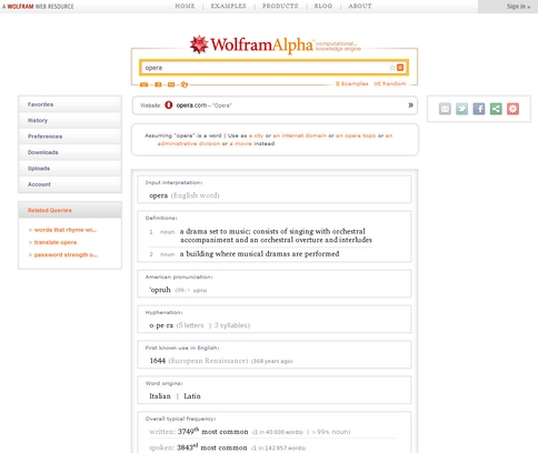 Better Wolfram Alpha