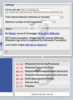 Wikipedia watchlist : Wikirotti