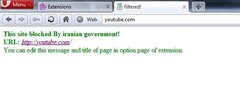 Iran Filtering Page Remover