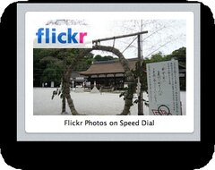 Flickr Photos on Speed Dial