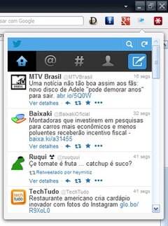 Twitter Popup