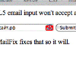 IDN Mail fix