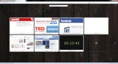 Desktop Web Clock