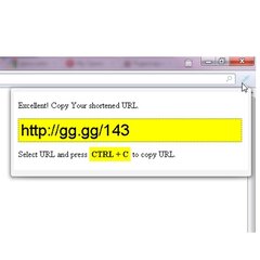 GG.GG URL Shortener (official)
