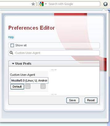 User Agent Changer