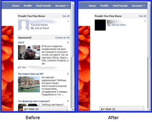 Facebook Ad Cleaner