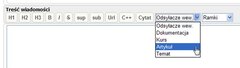 BBCode Buttons dla cpp0x.pl
