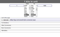 Metric Conversion