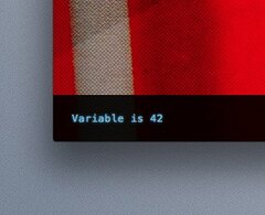 Console overlay