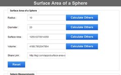 Surface Area of a Sphere