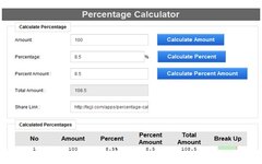 Percentage Calculator