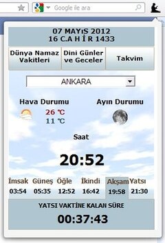 Namaz Vakitleri