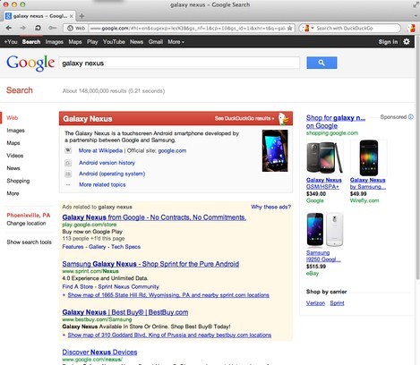 DuckDuckGo for Opera
