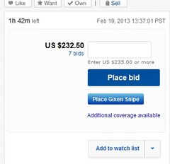 Gixen eBay Toolkit
