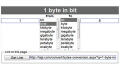 Bytes Converter