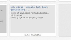 Latest quotes - ibash.de
