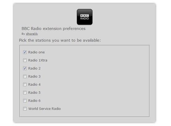 BBC radio online player