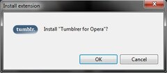 Tumblrer for Opera