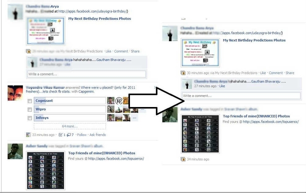 Hide FB Questions