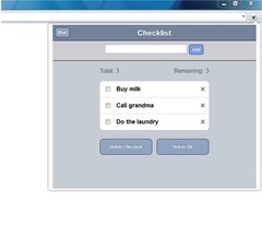 Checklist