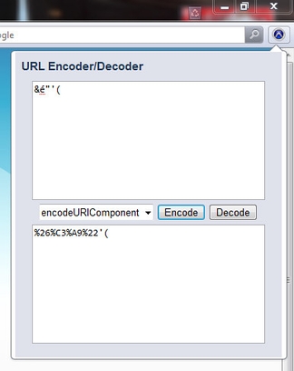URL Encoder/Decoder