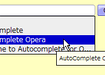 AutoComplete