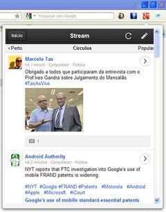 Google Plus Popup