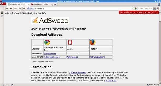 AdSweep