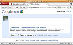 Google Buzz Share Button