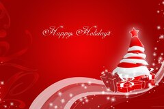 Happy Holiday (Red)