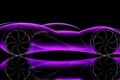 neon car