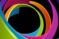 Curve lines colored