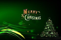 Merry Christmas (Green)