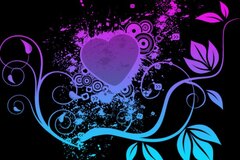 neon heart