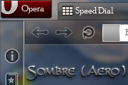 Sombre (Aero) v1.3 for Opera 11.50