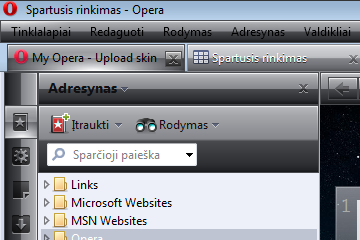 Windows Dark Opera Skin