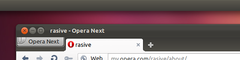Ubuntu Unity skin for Opera