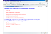 Firefox/IE Friendly Toolbar Setup