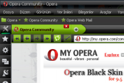 Opera 9.50 Black Skin