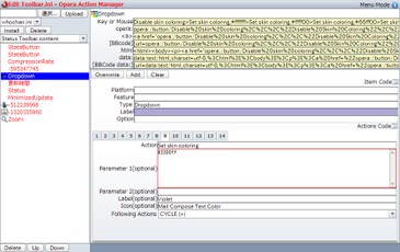 Opera Action Manager