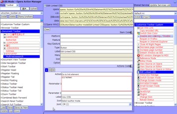 Opera Action Manager