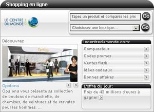 Le Centre du Monde: centre commercial en 3D