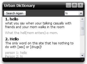 Urban Dictionary