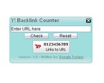 Y! Backlink Counter