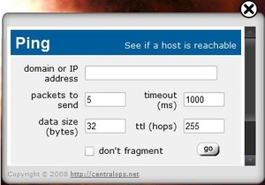 Ping Widget